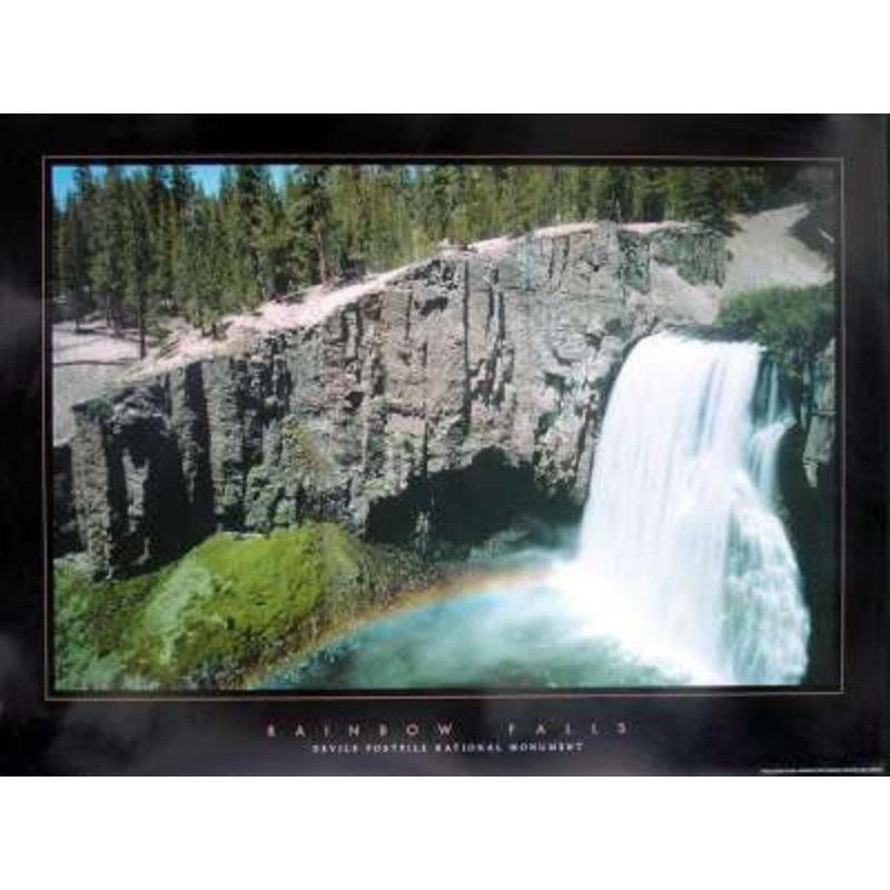 Rainbow Falls Poster