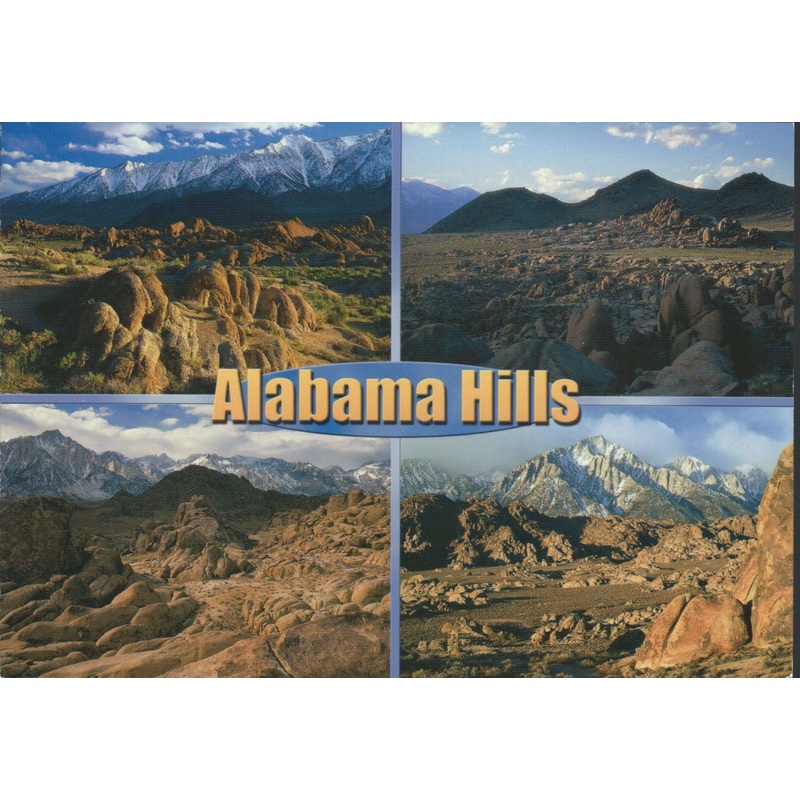 Alabama Hills Lone Pine Postcard-QTY=50