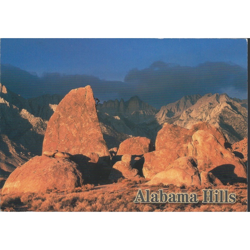 Alabama Hills Sunset Postcard-QTY=50