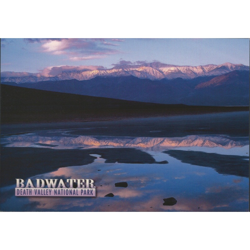 Badwater Death Valley Postcard-QTY=50
