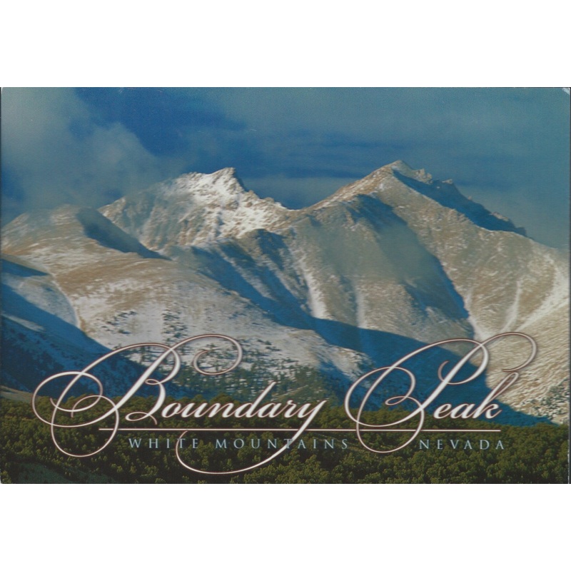 Boundary Peak Bishop Postcard-QTY=50