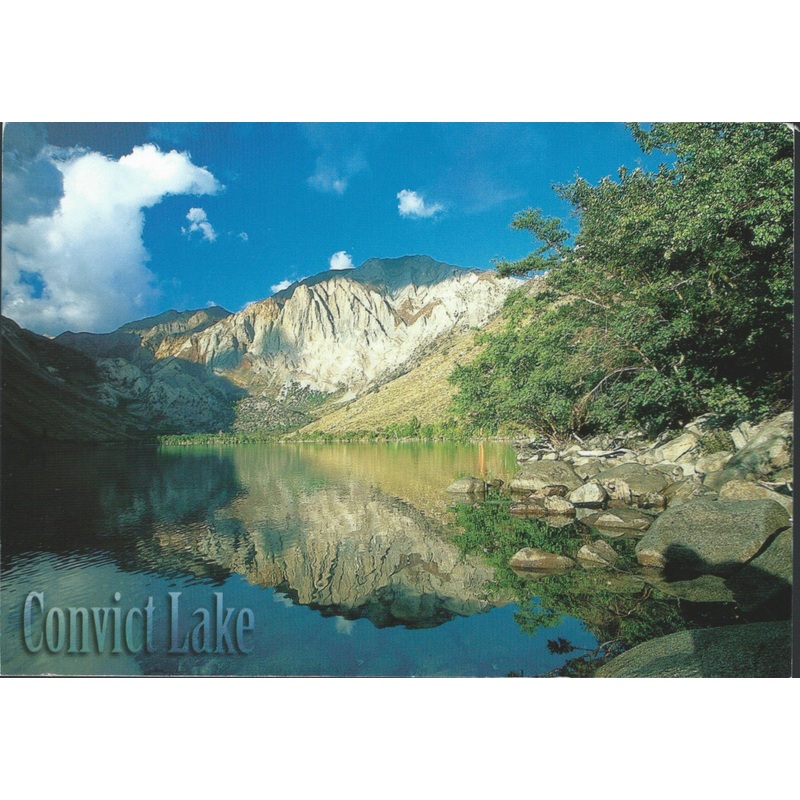 Convict Lake Afternoon Postcard-QTY=50