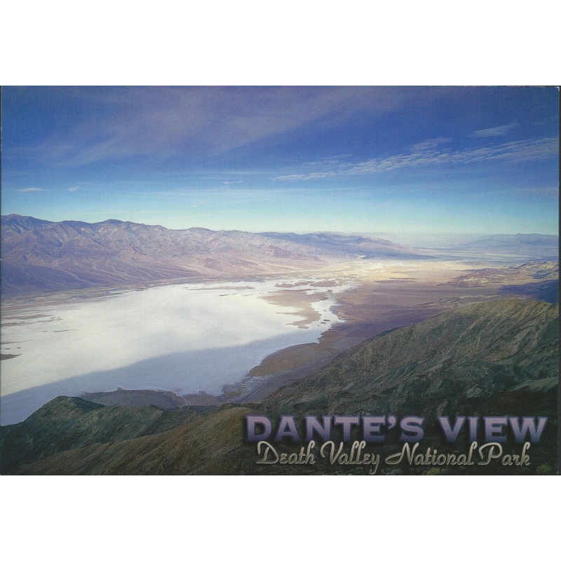 Dante’s View Death Valley Postcard-QTY=50
