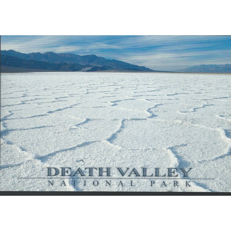 Death Valley Salt Tracks Postcard-QTY=50