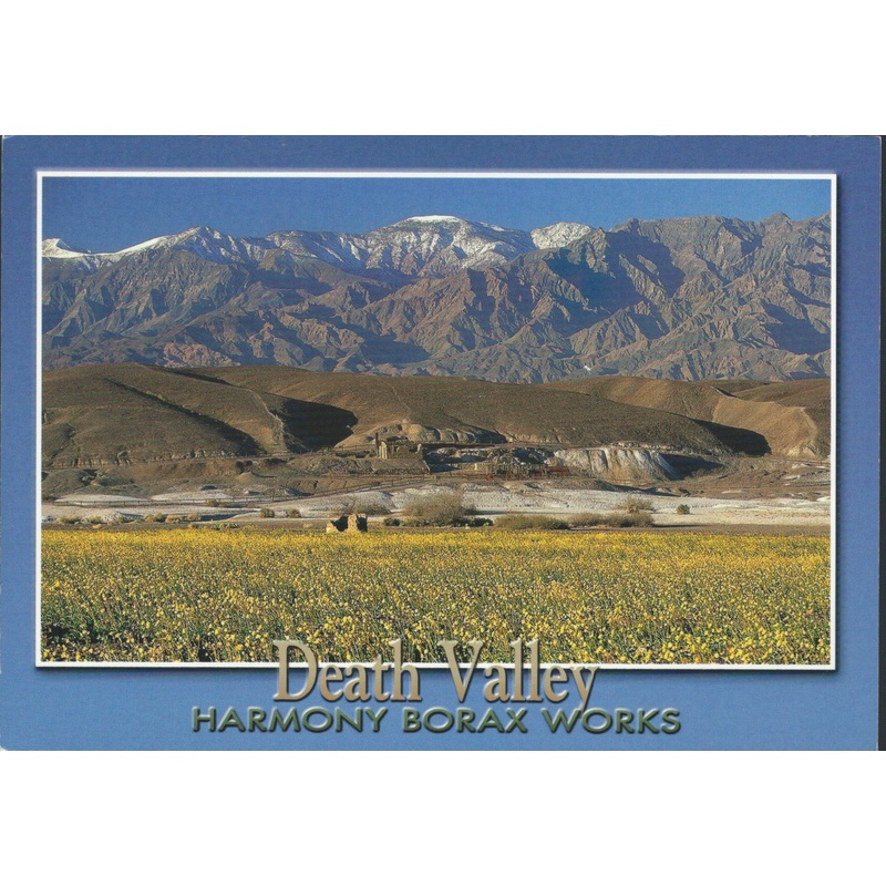 Harmony Borax Death Valley Postcard-QTY=50
