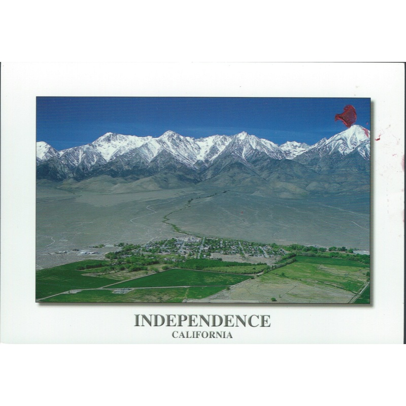 Independence California Aerial Postcard-QTY=50