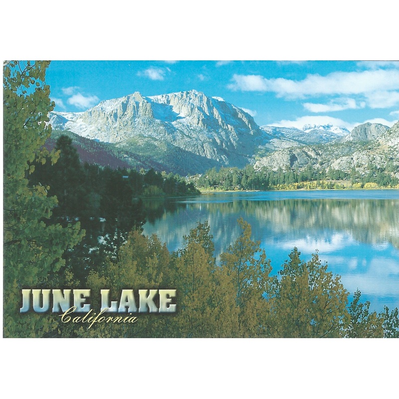 June Lake Afternoon Postcard-QTY=50