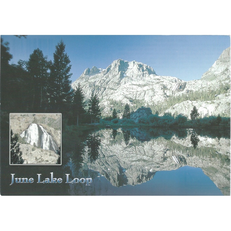June Lake Reflection Postcard-QTY=50
