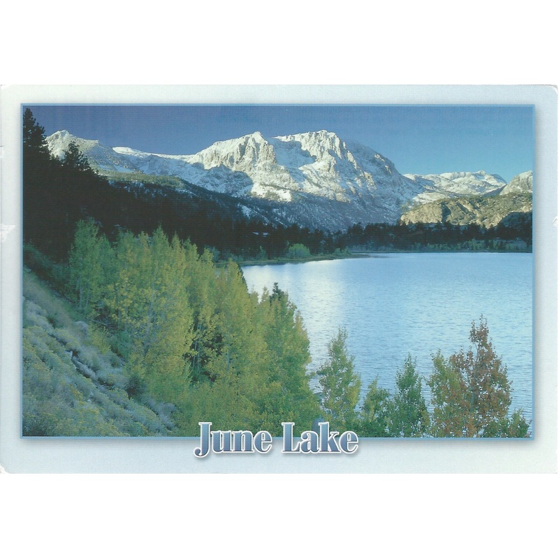 June Lake Scenery Postcard-QTY=50