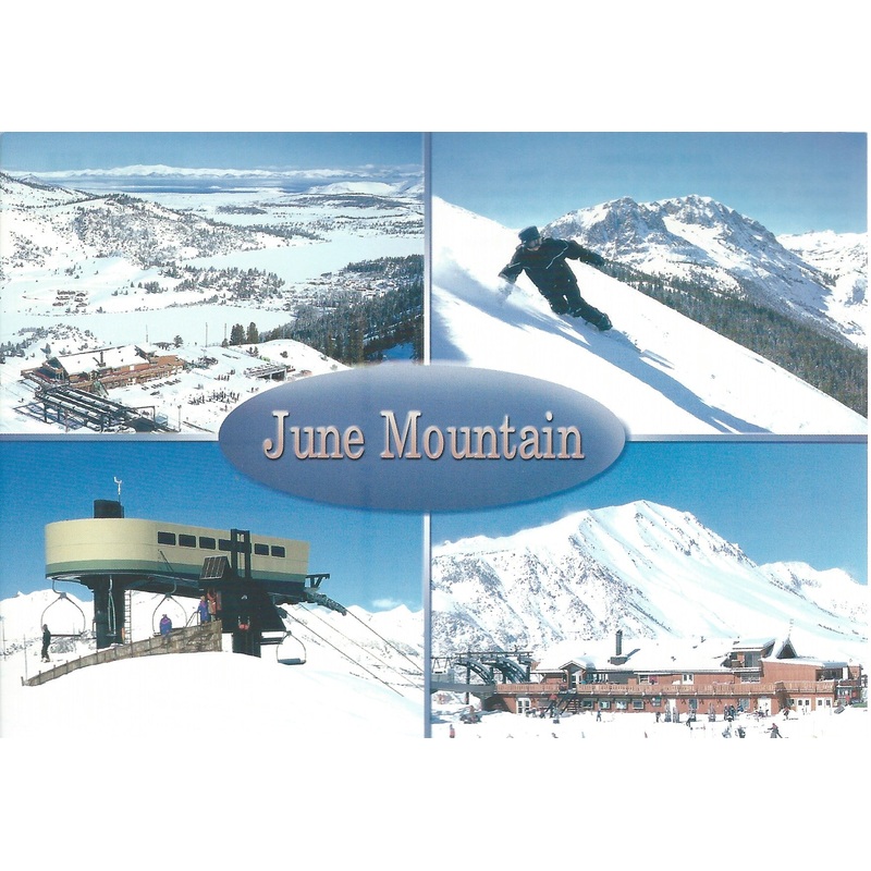 June Mountain Postcard-QTY=50