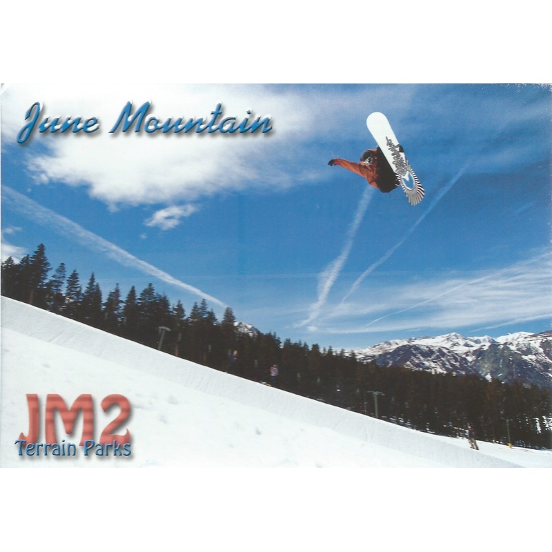 June Mountain Terrain Park Postcard-QTY=50