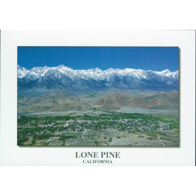 Lone Pine California Postcard-QTY=50