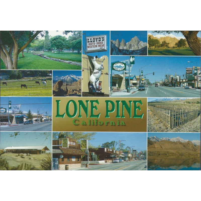 Lone Pine Collage Postcard-QTY=50