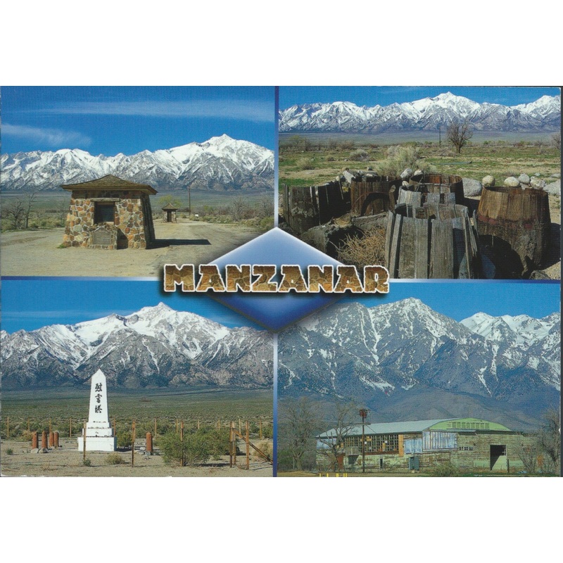 Manzanar Independence California Postcard-QTY=50