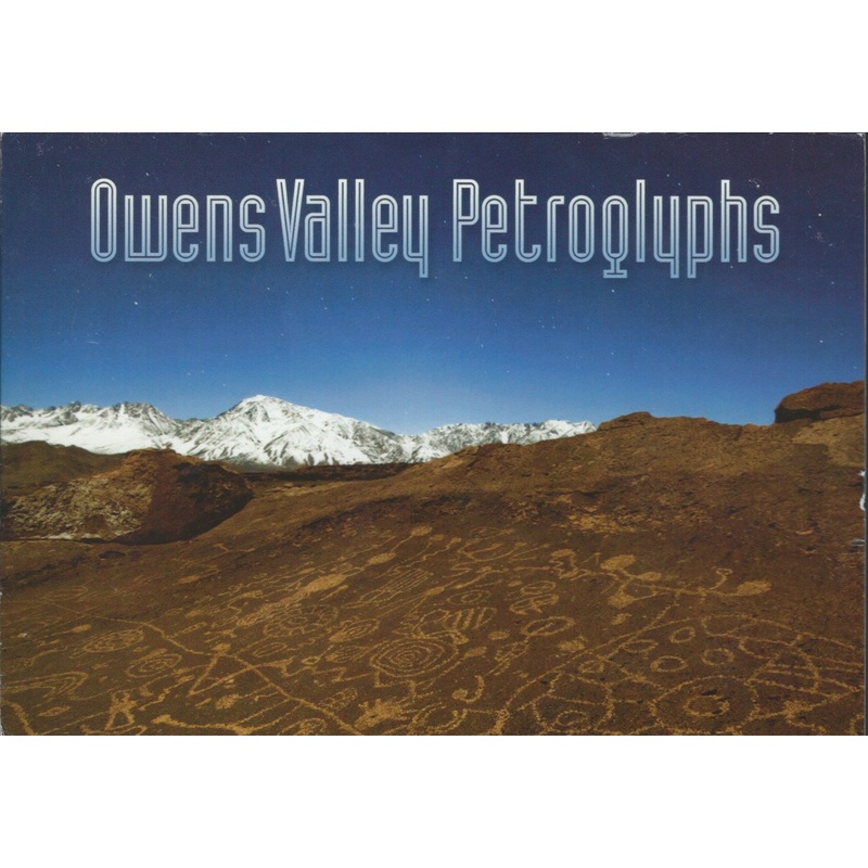 Owens Valley Petroglyph Postcard-QTY=50