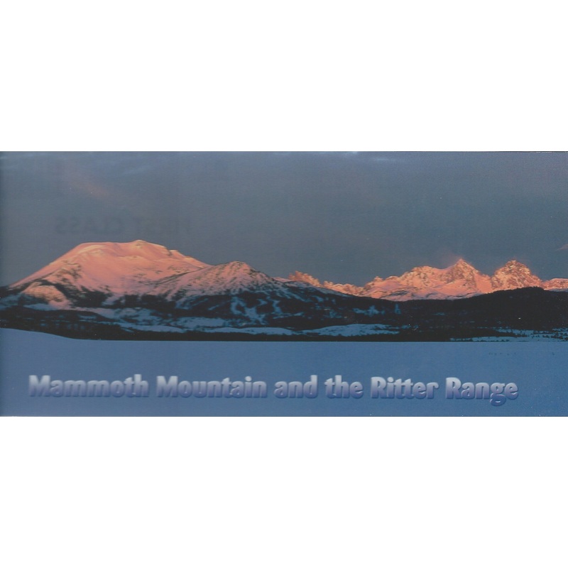 Panoramic Mammoth Ritter Range Postcard-QTY=50