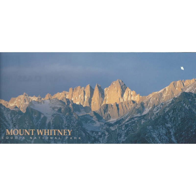Panoramic Mt. Whitney Postcard-QTY=50