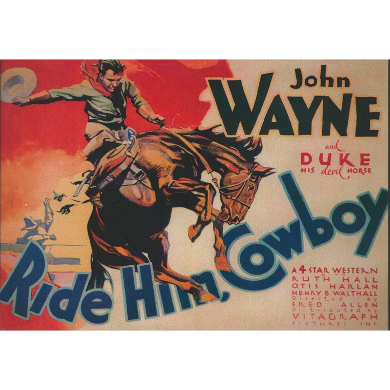 Ride Him Cowboy Postcard-QTY=50