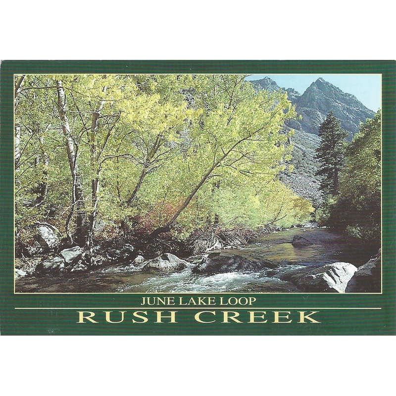 Rush Creek June Lake Postcard-QTY=50