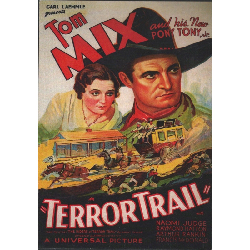 Terror Trail Postcard-QTY=50