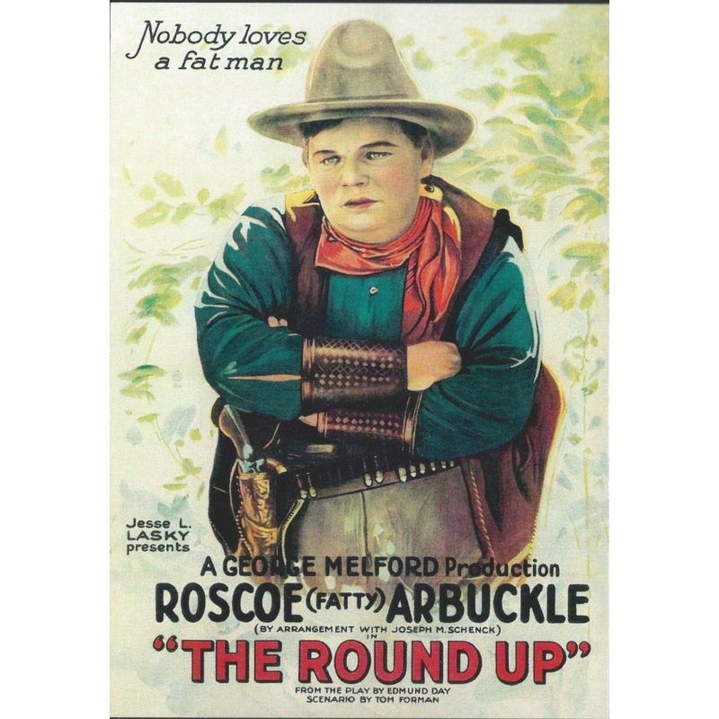The Round Up Postcard-QTY=50