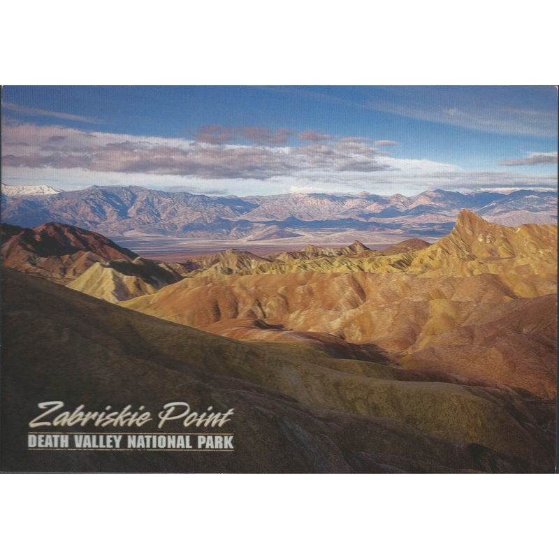 Zabriskie Point Death Valley Postcard-QTY=50