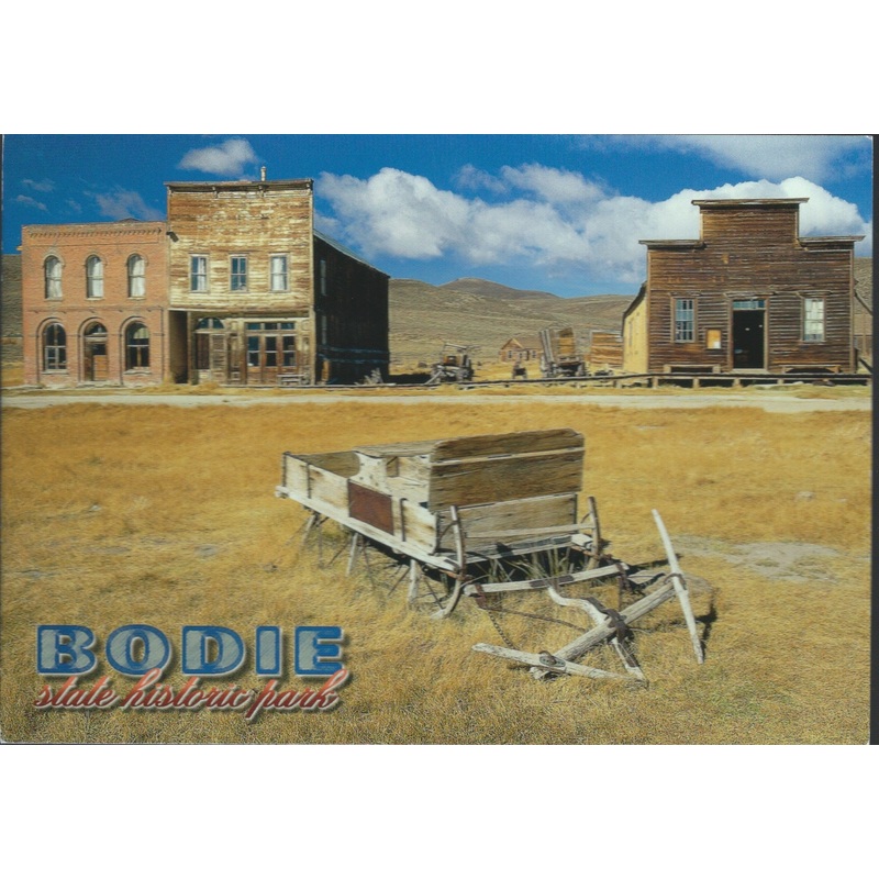 Bodie Old Wagon Postcard-QTY=50