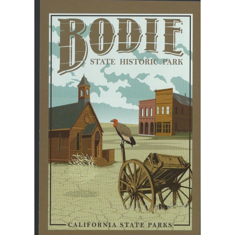 Bodie State Historic Park Postcard-QTY=50
