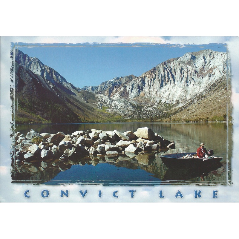 Convict Lake Mammoth Lakes Postcard-QTY=50