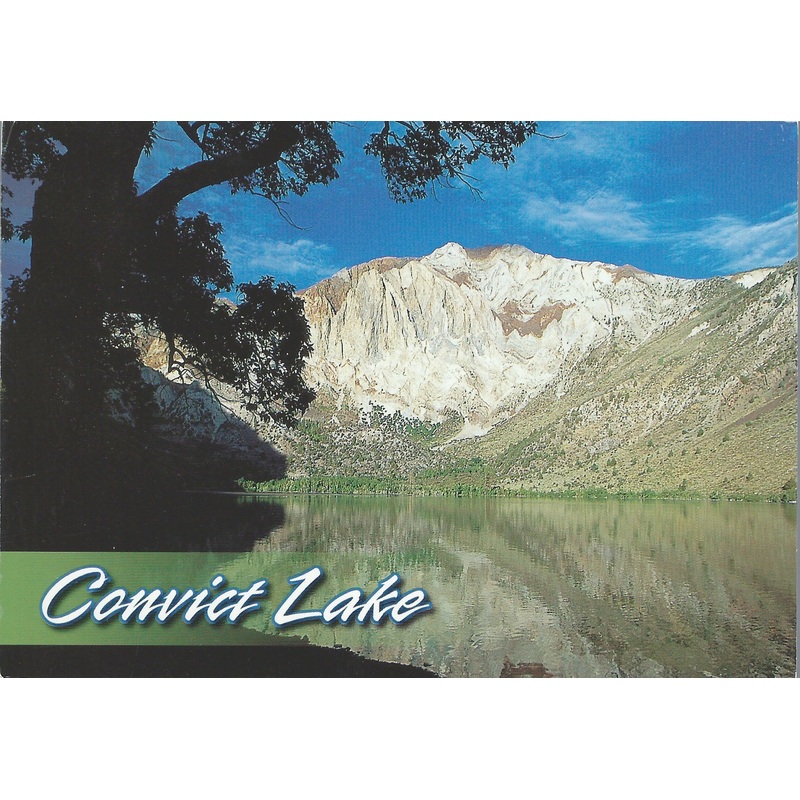 Convict Lake Mammoth Mountain Postcard-QTY=50