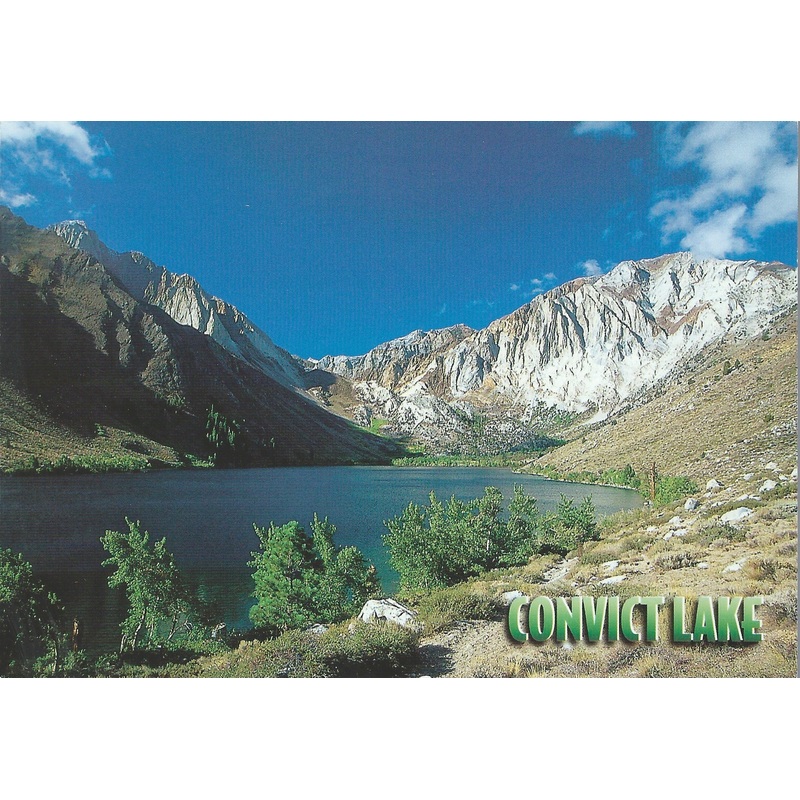 Convict Lake Wide Shot Postcard-QTY=50