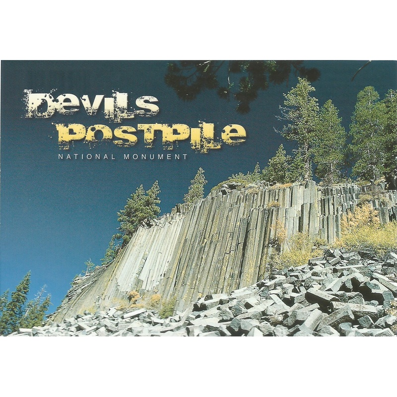 Devil’s Postpile National Monument Postcard-QTY=50