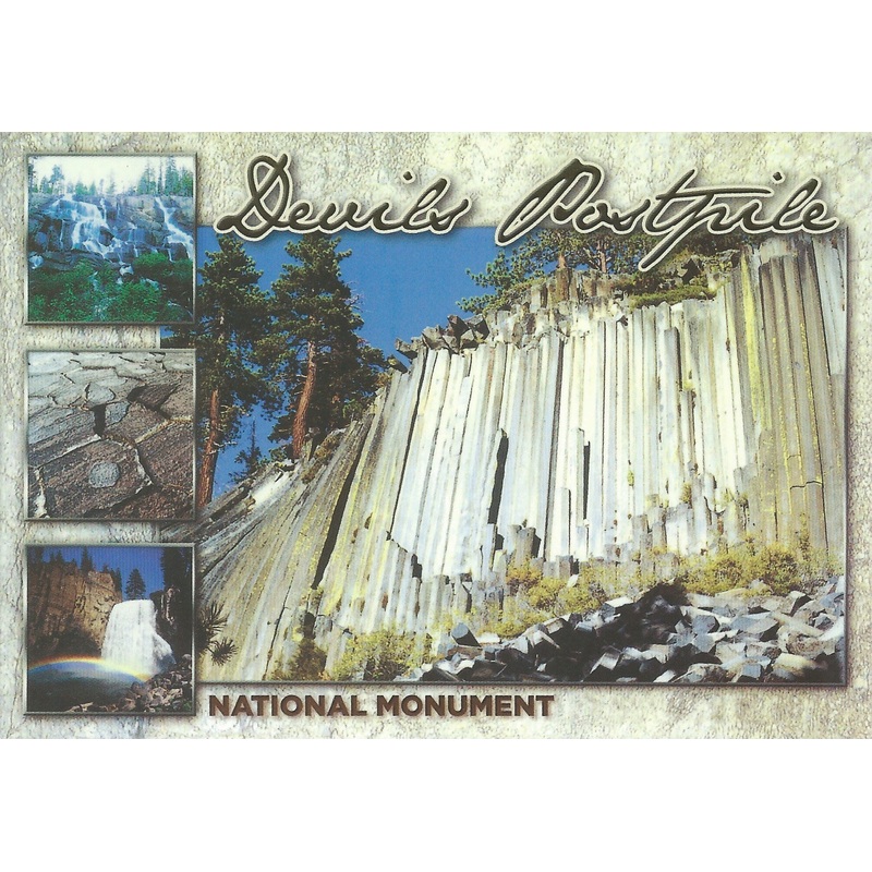 Devil’s Postpile Postcard-QTY=50
