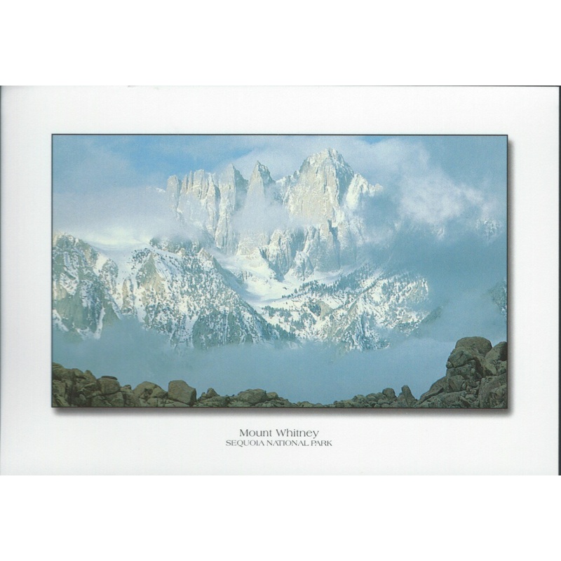 Magnificent Mt. Whitney Postcard-QTY=50