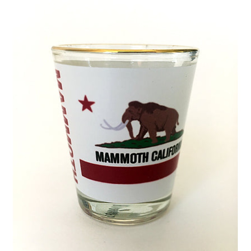 Mammoth California Flag Shot Glass
