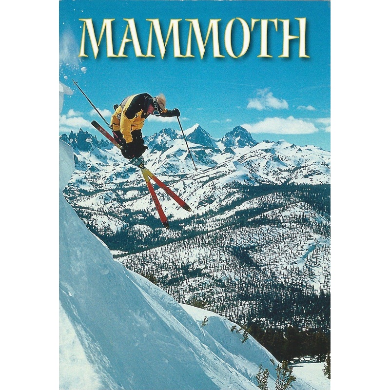 Mammoth Cross Skis Postcard-QTY=50