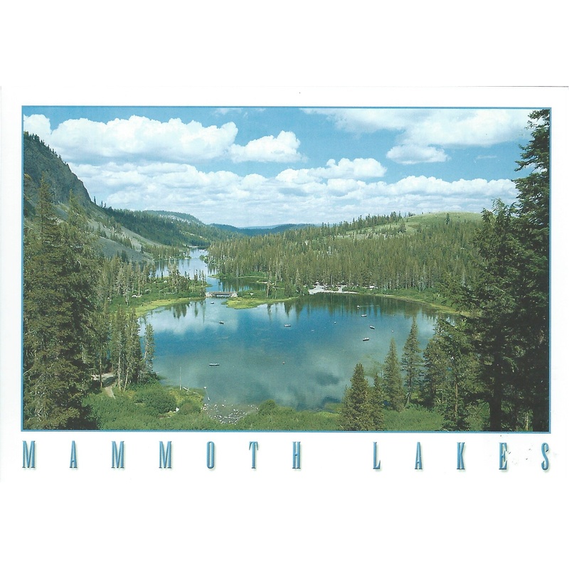 Mammoth Lakes Afternoon Day Postcard-QTY=50