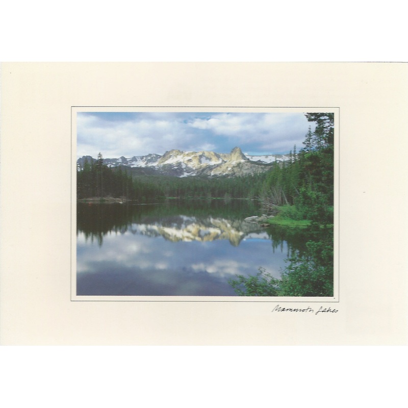 Mammoth Lakes Signature Postcard-QTY=50
