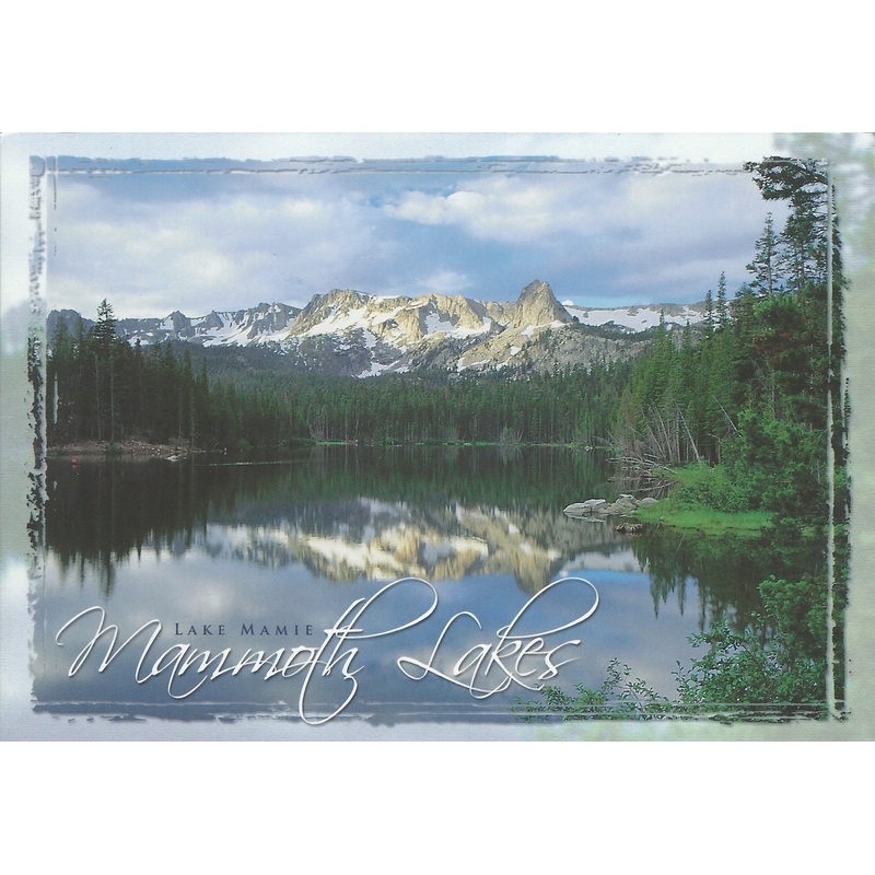 Mammoth Lakes Vintage Look Postcard-QTY=50