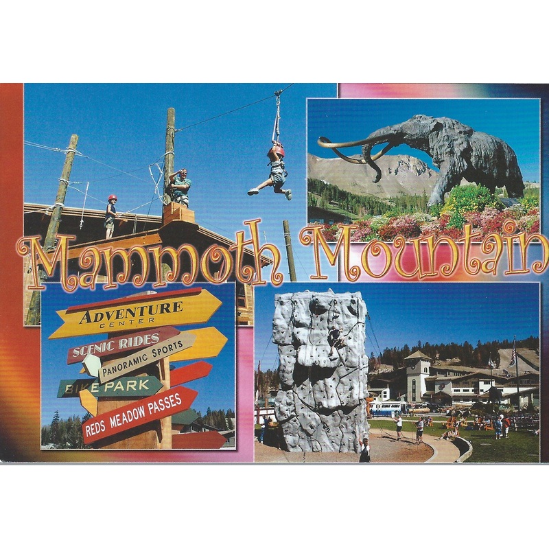 Mammoth Mountain Collage Postcard-QTY=50