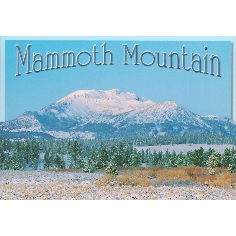 Mammoth Mountain Wide Shot Postcard-QTY=50