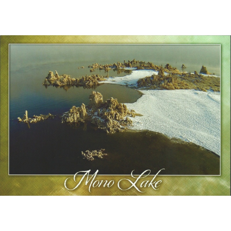 Mono Lake Aerial Postcard-QTY=50
