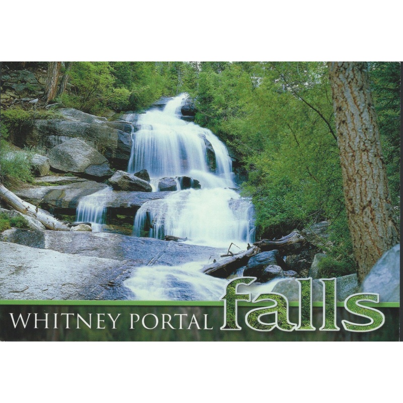 Mt. Whitney Falls Postcard-QTY=50
