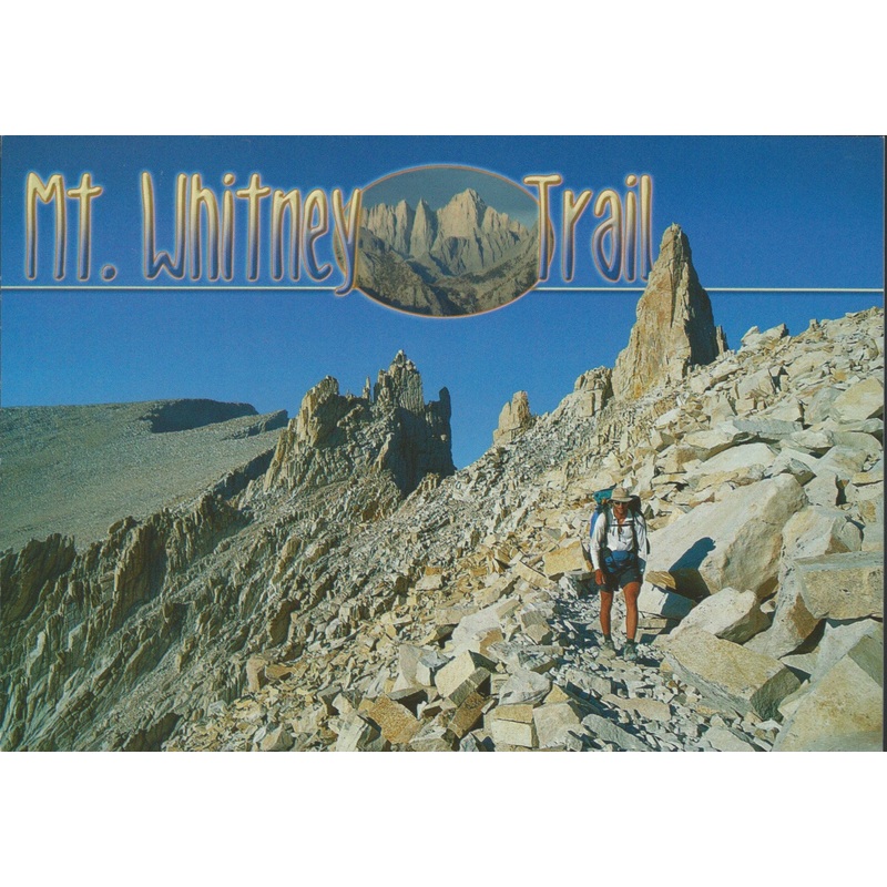 Mt. Whitney Trail Postcard-QTY=50