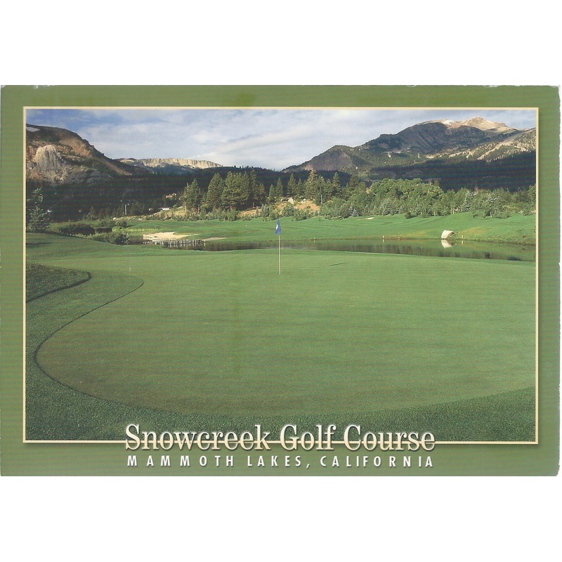 Snowcreek Golf Course Postcard-QTY=50