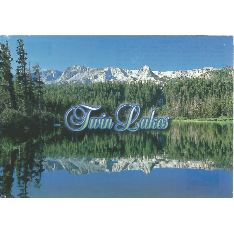 Twin Lakes Fancy Postcard-QTY=50