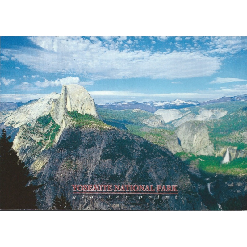 Yosemite Glacier Point Postcard-QTY=50