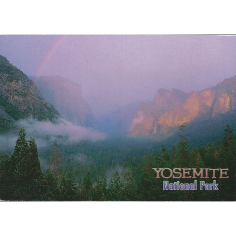 Yosemite Mist Postcard-QTY=50