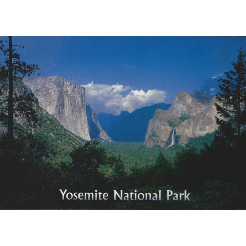 Yosemite Valley Postcard-QTY=50