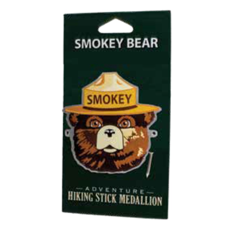 CLASSIC Smokey Hiking Stick Medallion